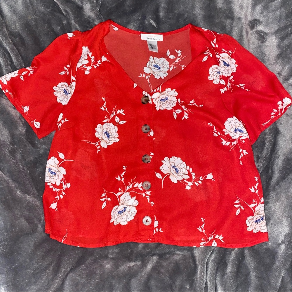 Floral dress shirt